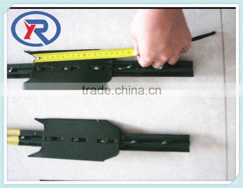 Factory Provide Farm Fence Studded metal T fence Posts(USA Type)