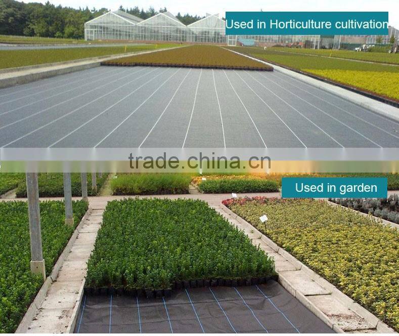 PP woven weed control mat