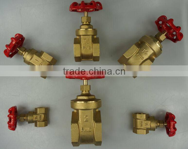 200WOG Brass Gate Valve
