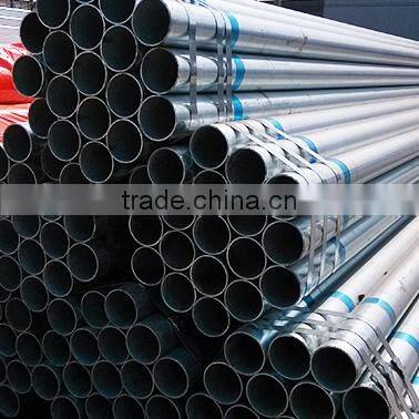 ASTM A53 Pre galvanized welded 6 inch 6000mm steel pipe