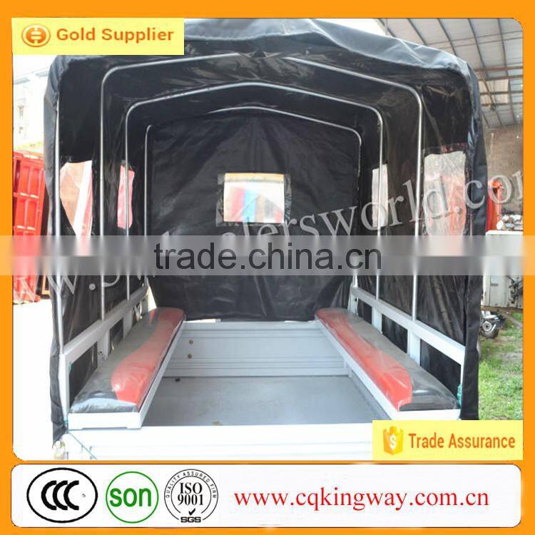 Three Wheel Passenger Cabinet Cargo Motorcycle with food fruit plate tricycle