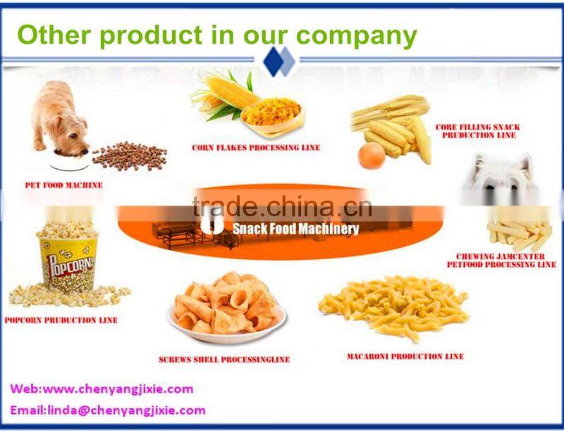 2016 hot selling new style best price automatic pet food production line