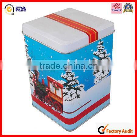 professional manufacturer square wine tin can