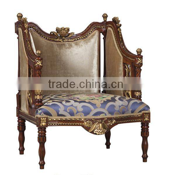 British Retro Design Button Tufted Upholstery Sofa Chair, Replica Furniture Living Room Armless Single Sofa