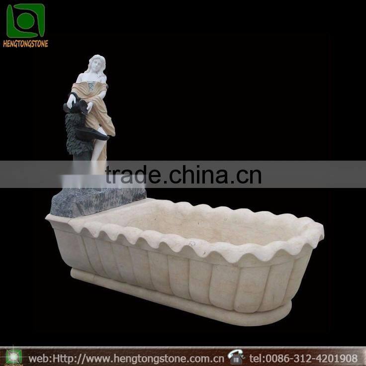 Natural Color Marble Bath Tubs Collection