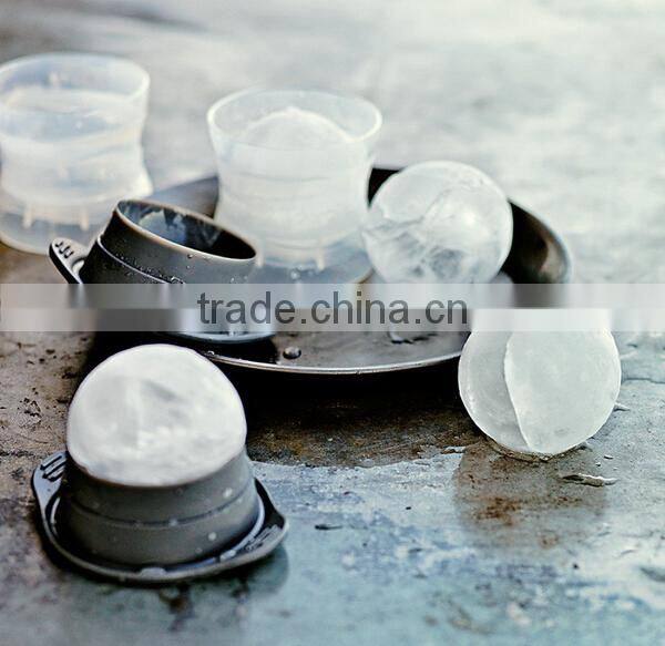 Silicone Ice Ball Mold Tray Maker, Silicone Sphere Ice Molds