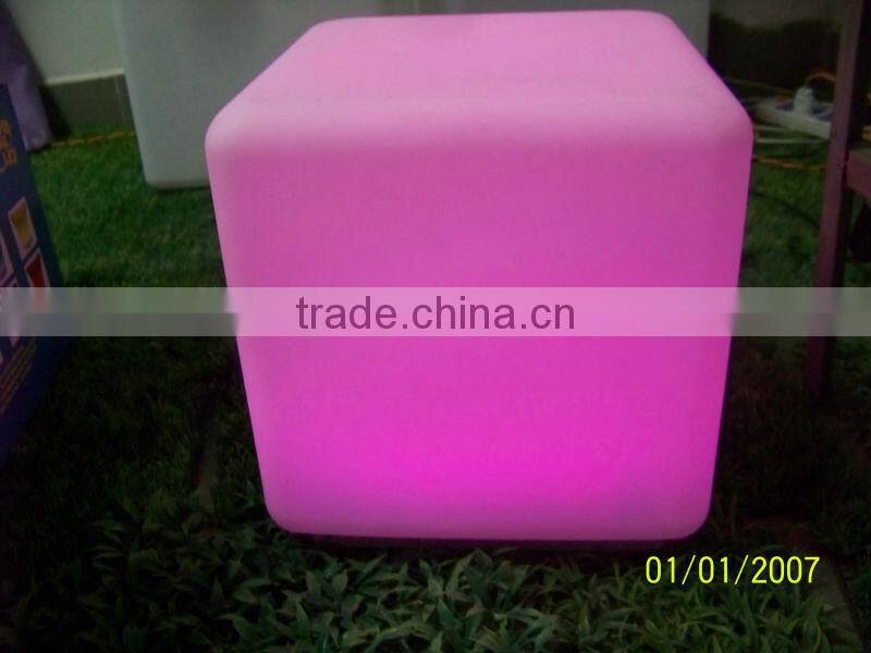 50CM LED Remote Cube/50CM LED Waterproof Tea Table/Hot Sell LED Rechargeable Cube/LED Outdoor Lawn Cube