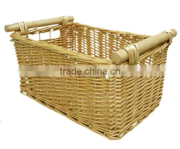 Willow basket wicker basket Large wicker basket with handle