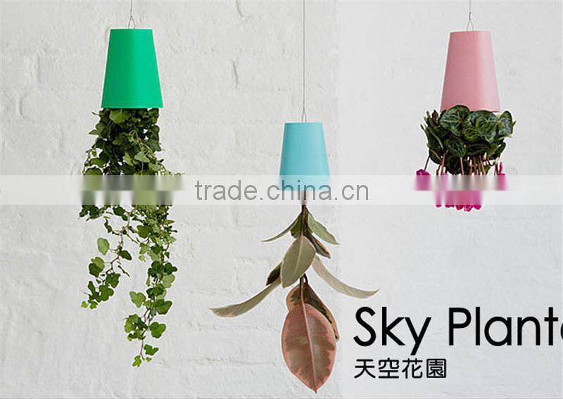 New Design Indoor Creative Sky Planter Originality Fashion Sky Planter Hanging Plastic for Plants