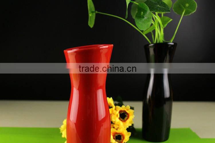 Factory direct custom design bulk wholesale decoration ceramic flower vase