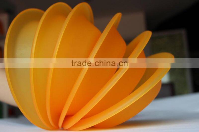 24sets PP colorful plastic picnic set/portable plastic tableware set/dinnerware set