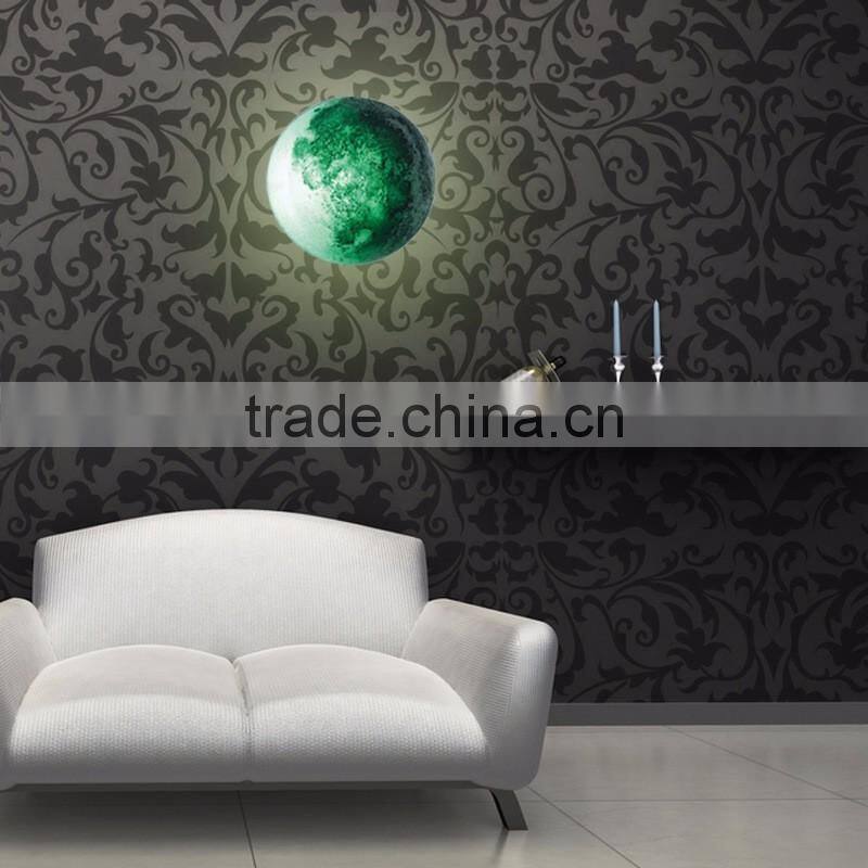 New Arrival Emulational Moon Wall Lamp, Colorful Variable Night Lamp Could Be Remote Control