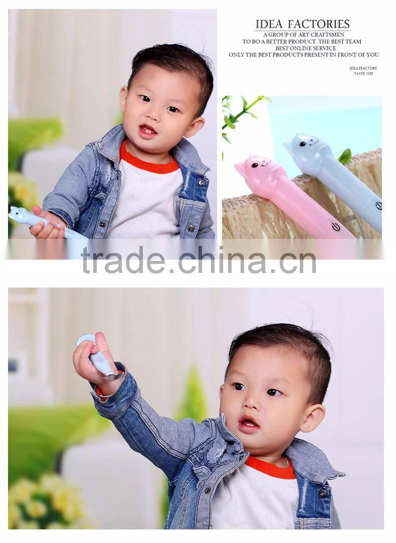 Creative Smart LED Thermometric Spoon, 304 Stainless Steel Spoon For Baby Use