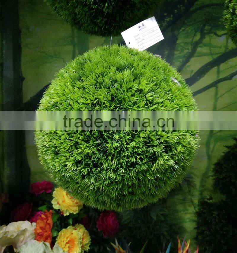 fake plants ball artificial decorative grass ball