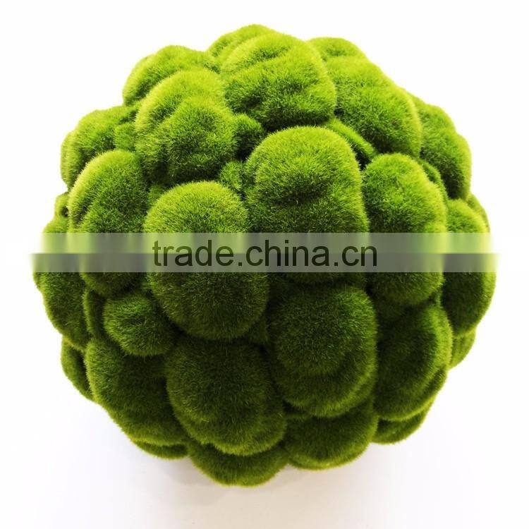 Decorative indoor artificial plants artificial moss balls
