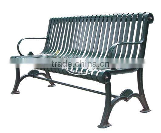Arlau China Metal Outdoor Bench,China Metal Backyard Bench,China Metai Anticorrosion Chair