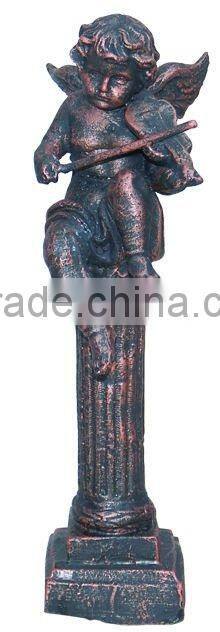 metal sculpture angel