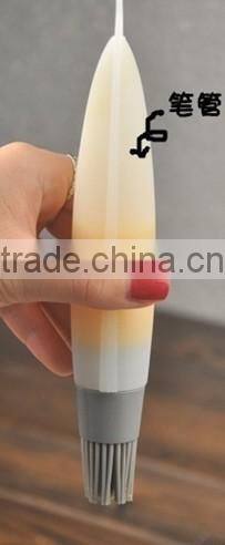 Silicone Tube Food Cooking Baking Tool Chocolate Egg Liquid Oil Pen Brush