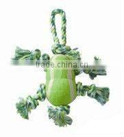 cute design chewing cotton pet toy