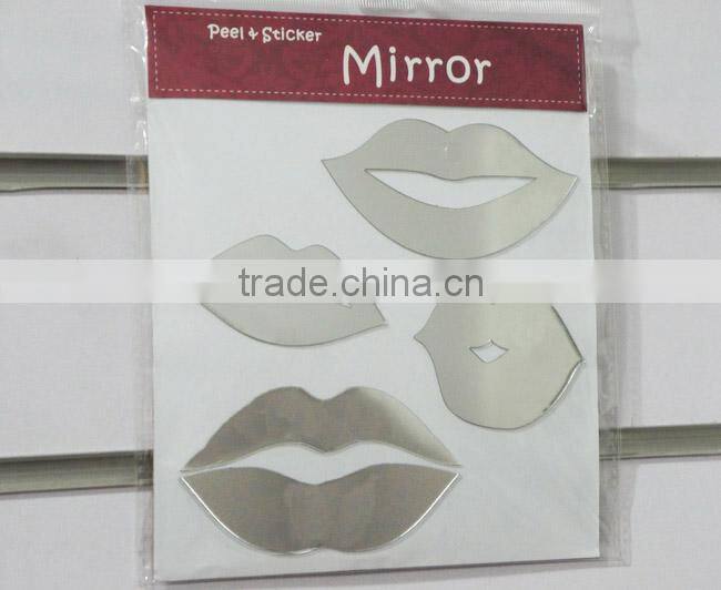 Sexy Lips Wall Mirror Sticker