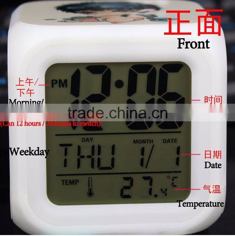 100% Warranty Custom Attractive Alarm Clock For Living Room