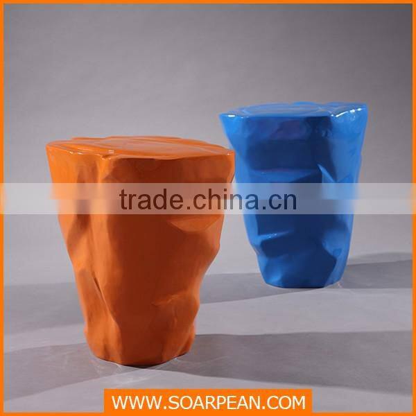 Modern Funiture Club Ice Stool Fiberglass Funny Bar Stools