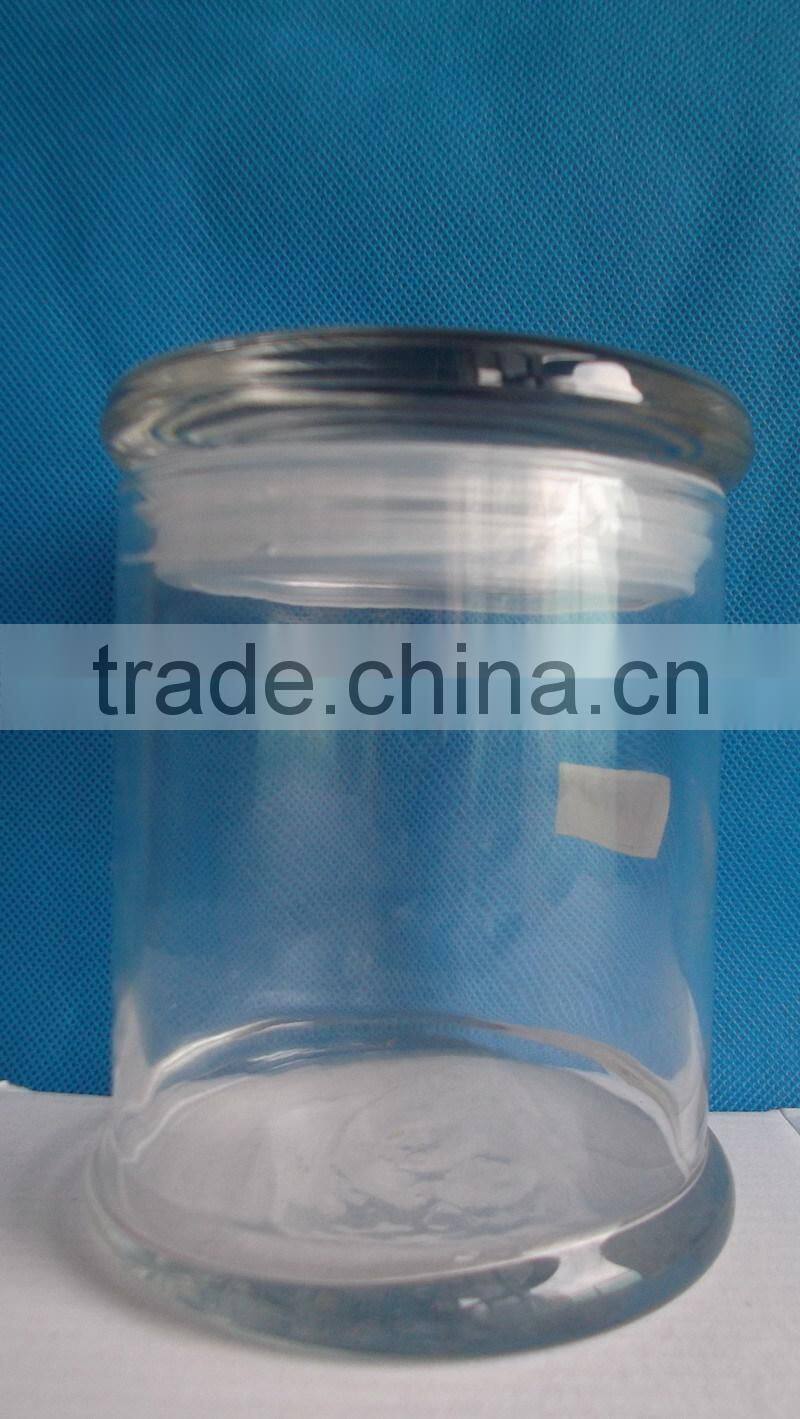 240ml vintange glass candle wax holder jar