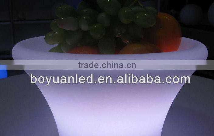 LED flower pot wine storage plastic home furniture