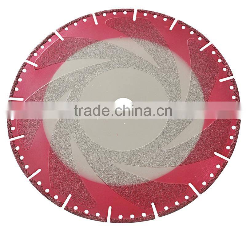Vacuum Brazed diamond Grinding Disc for cutting stone/Vacuum Brazed Diamond band saw blade/Circular diamond cutting disc