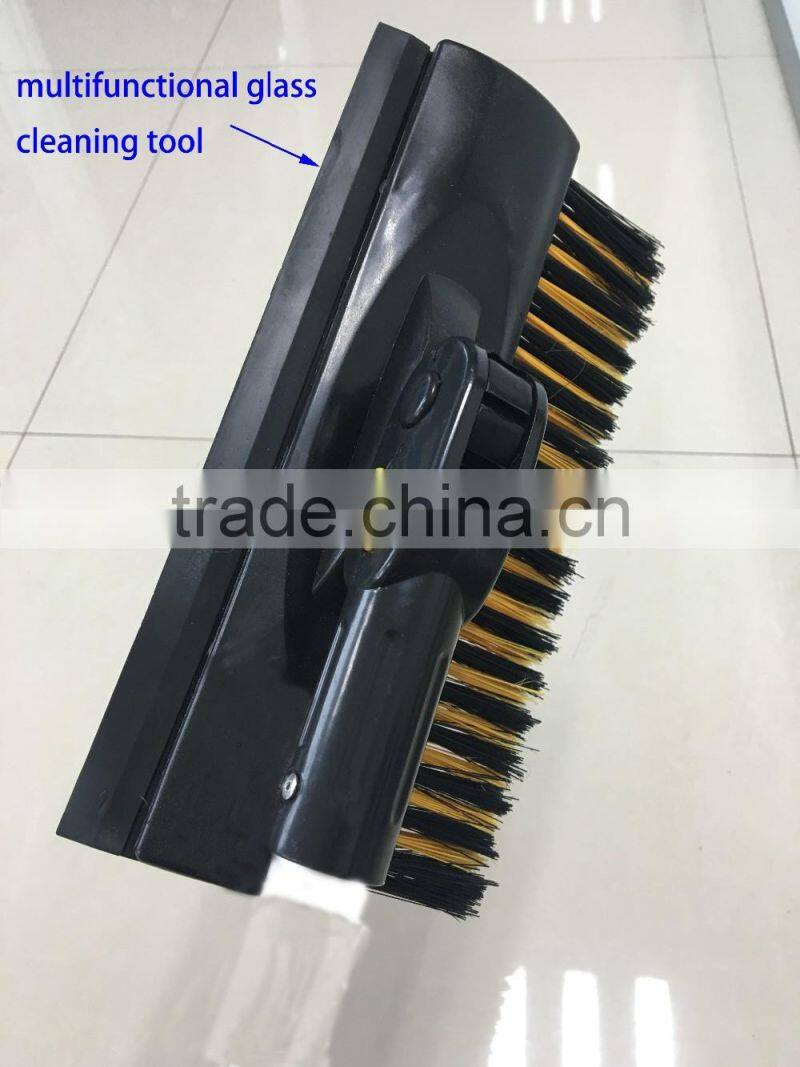 high quality telescopic handle snow brush with ice scraper automobile brush and glass cleaner and comfortable EVA handle