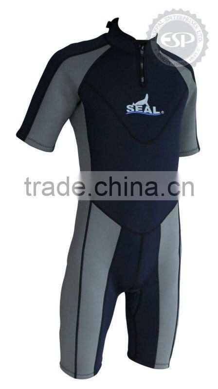 #71230 Men's spring Short neoprene fabric wetsuit