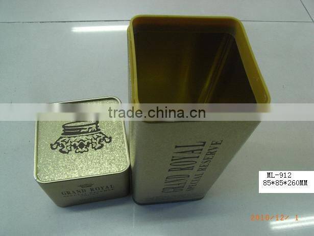 Fashion Wine tin box