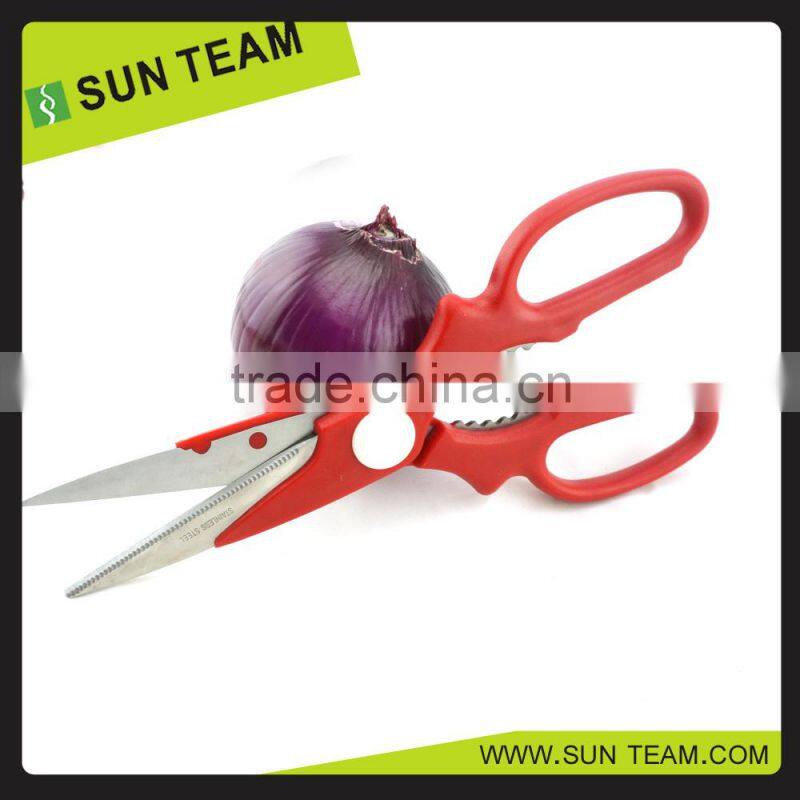 SK021A 9" new style stainless steel best kitchen magnetic scissors