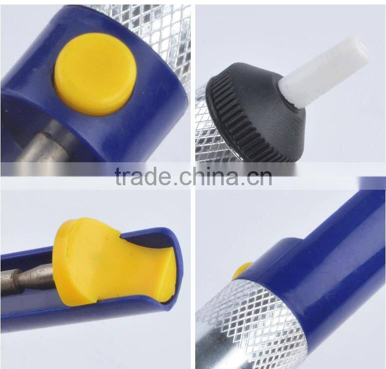 half aluminium desoldering pump,electric desoldering pump,auto suck electric pumps