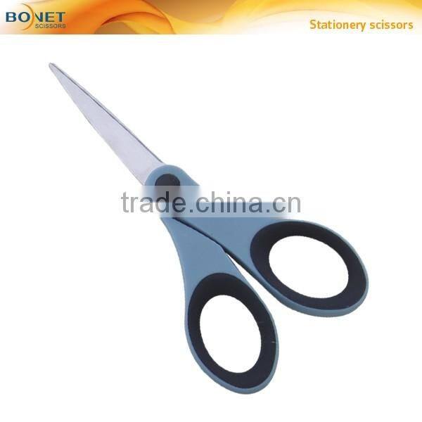 SST0019/S61005 7" Soft Grip Stationery Plastic handle smart cutting scissor