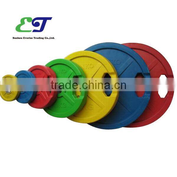 Two handles 10kg/15kg/20kg Olimpic weight plates olimpic bumper plates