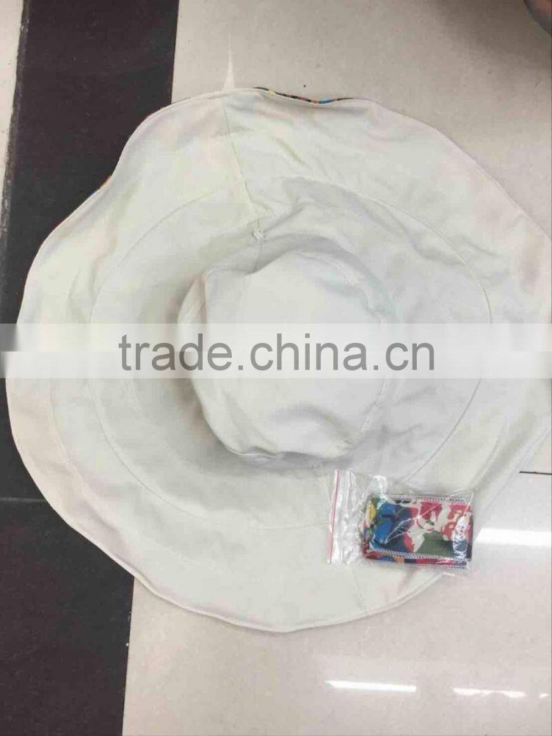 Women Large 18cm Brim Summer Beach Sun Hat