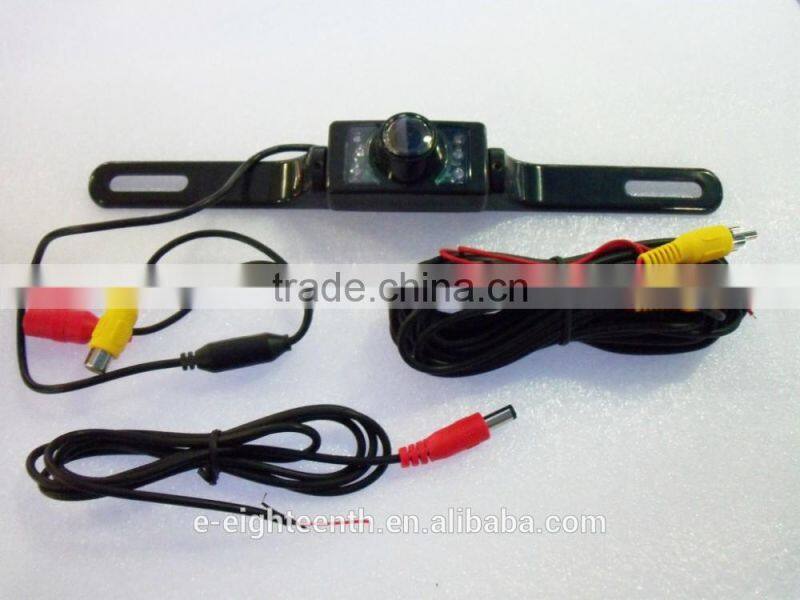 2016 new Waterproof E322 CMOS Car Night Vision 7 LED Rear View Reverse Backup Parking Camera hidden camera