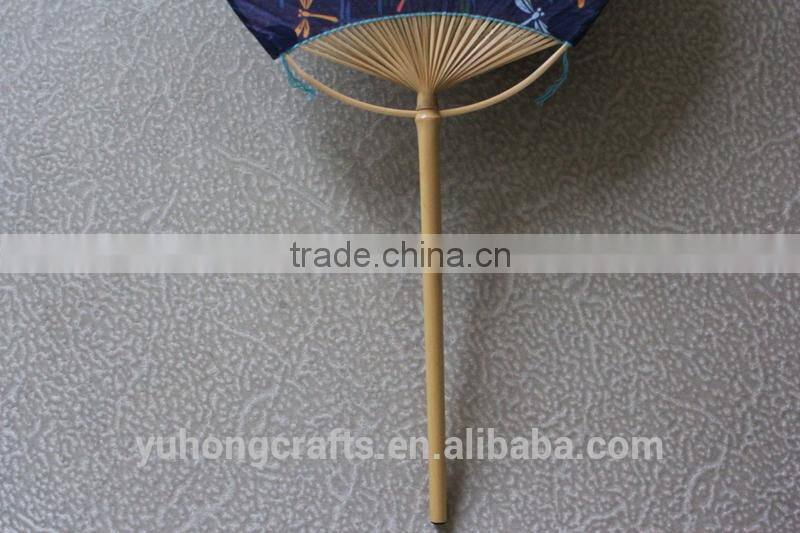 Anji Yuhong Factory wholesale bamboo gift fan