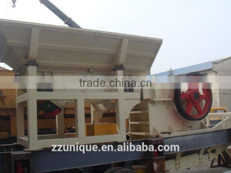 Quarry Plant Durable Stone Grizzly Feeder for Primary Jaw Crusher