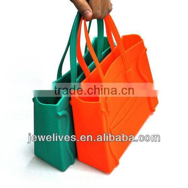 Custom made newest design fancy shape silicone rubber bag