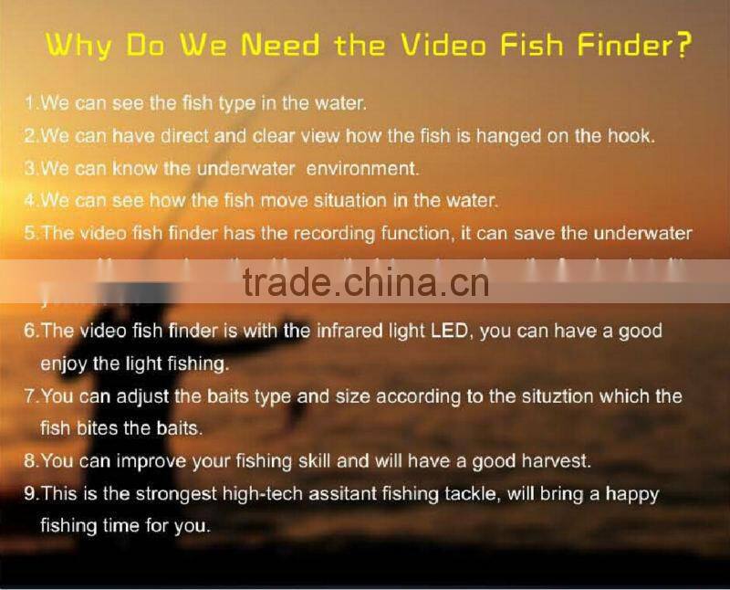 hot sale underwater video camera fishing.fishing underwater camera