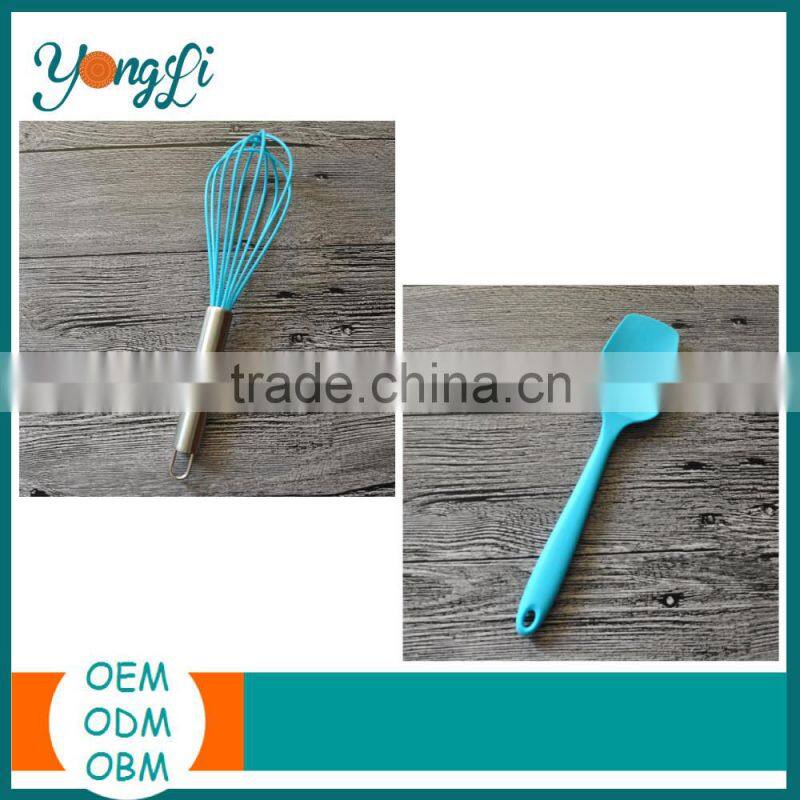 Cooking Utensils Silicone Kitchen Gadgets-SpatulaSpoon/Ladle/Turner/Whisk