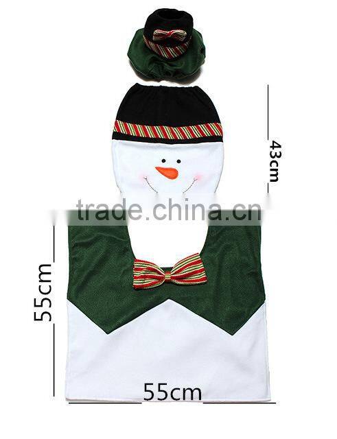 Christmas gift Christmas Santa disposable toilet seat cover paper manufacturers Bathroom Decoration/Ornament