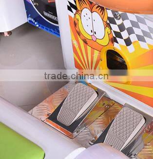 Garfield Kart coin operated racing car game machine for sale