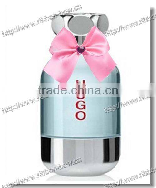 Elastic ribbon bow for perfume