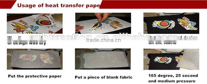 Wholesale a4 light & dark laser heat transfer paper