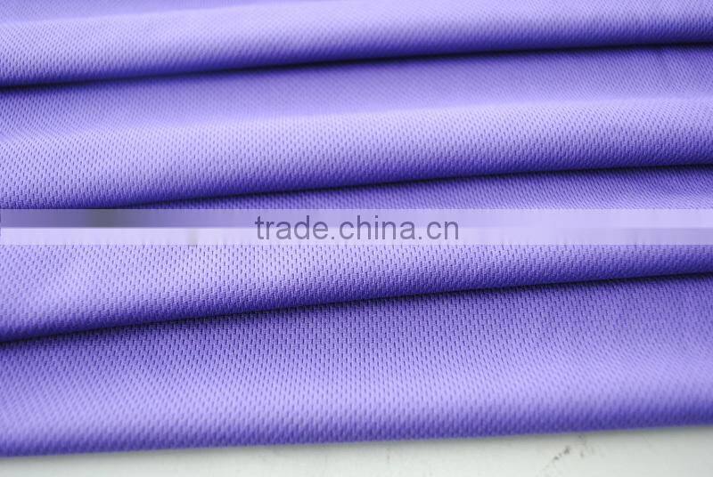 high quality polyester micro mesh fabric for men's polo T-shirt factory price