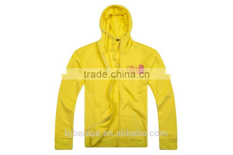 2016 new stylish design ladies women zip up hoody