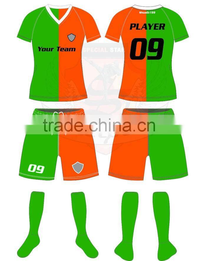 2017 Custom Made Soccer Training Set,Top Quality Soccer Training Suit custom design